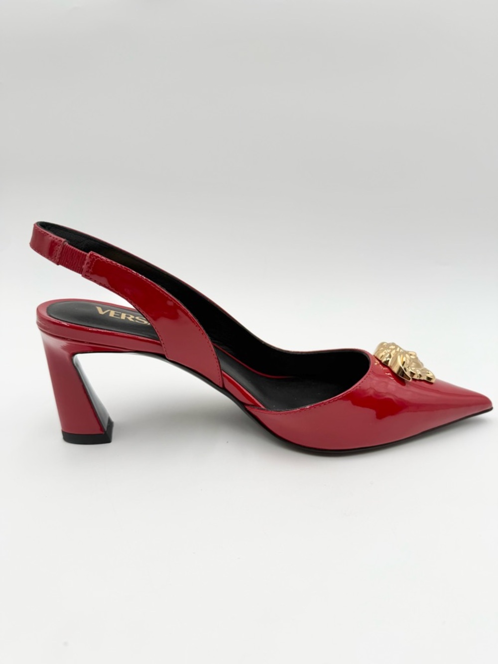 Versace La Medusa slingback pumps - 39 - Picture 7 of 9